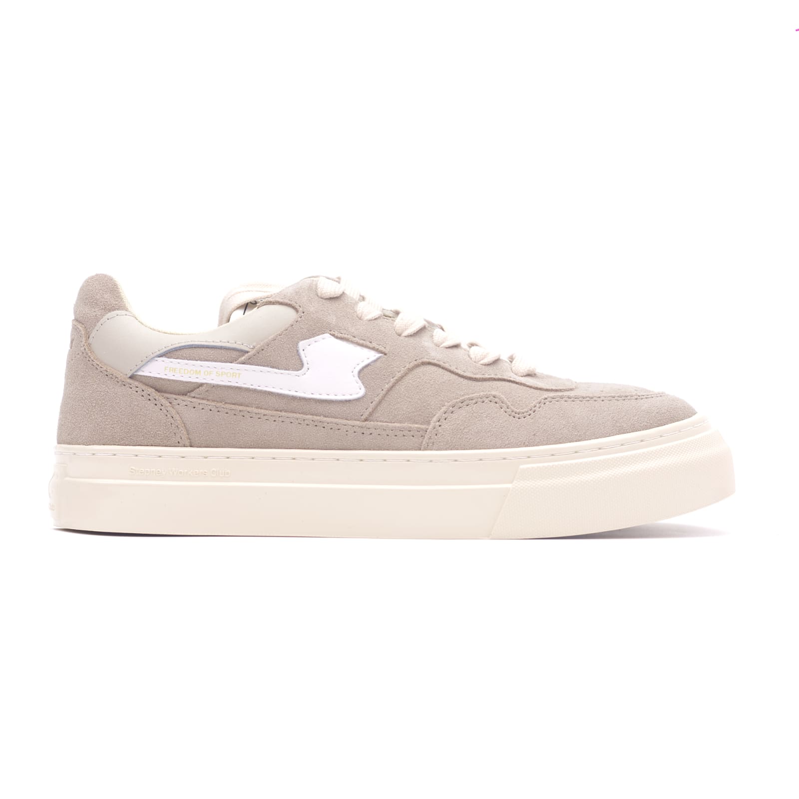 Stepney Workers Club PEARL S-STRIKE SUEDE LIGHT GREY-WHITE · Բաց մոխրագույն / Սպիտակ