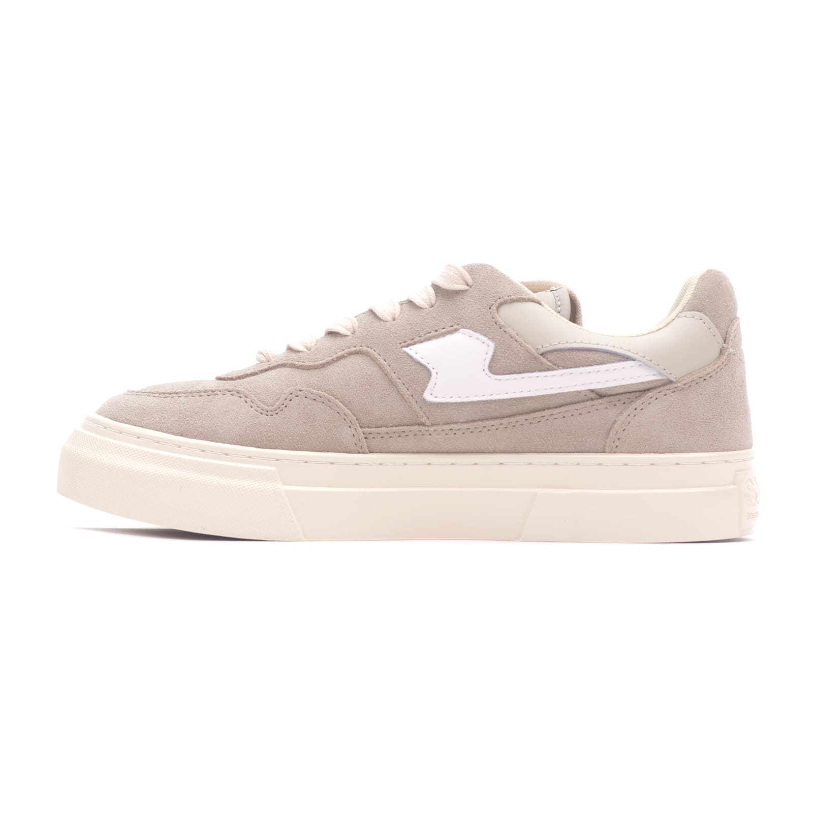 Stepney Workers Club PEARL S-STRIKE SUEDE LIGHT GREY-WHITE — նկար 2