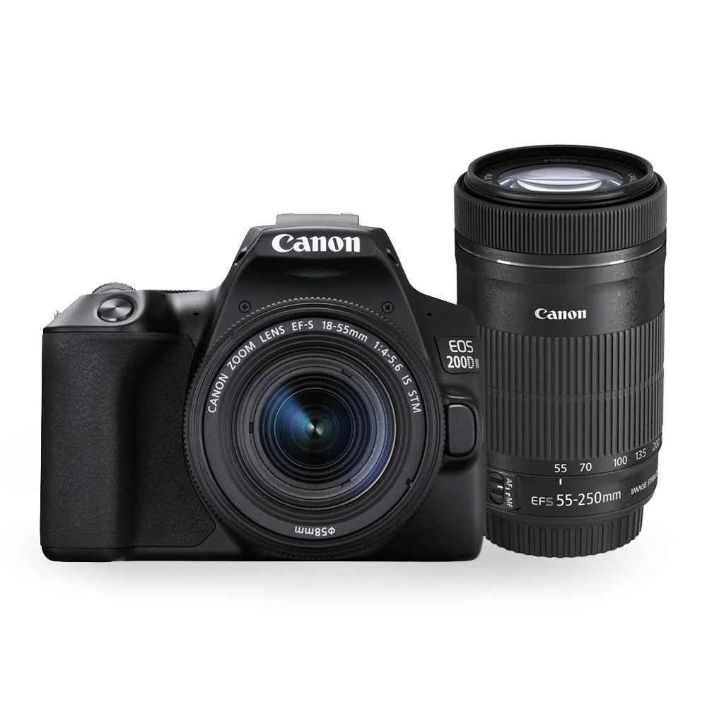 Canon EOS 200D Mark II (with 18-55mm kit)