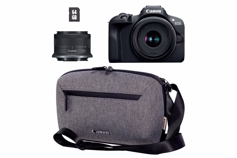 Canon EOS R100 (RF-S 18-45mm kit)