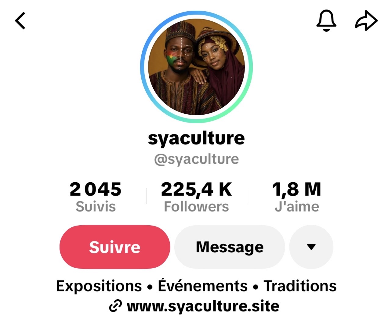 SYA CULTURE sur TikTok : une communauté engagée autour du patrimoine burkinabè