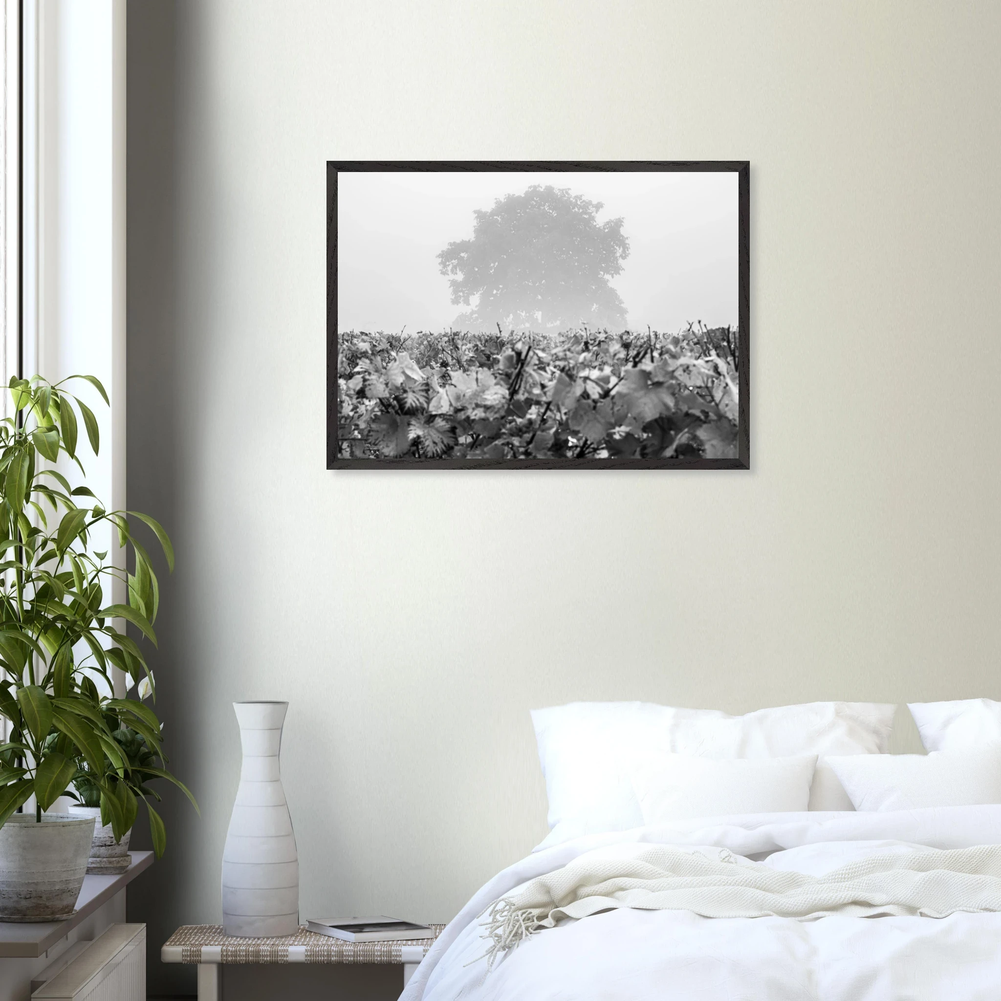 « Derrière la brume » – Photographie Noir et blanc Art déco Premium Photo d\'art déco d\'artiste auteur encadré en bois premium chêne frêne papier épais premium FSC « Derrière la brume » – Photographie Noir et blanc Art déco Premium Photo d\'art déco d\'artiste auteur encadré en bois premium chêne frêne papier épais premium FSC