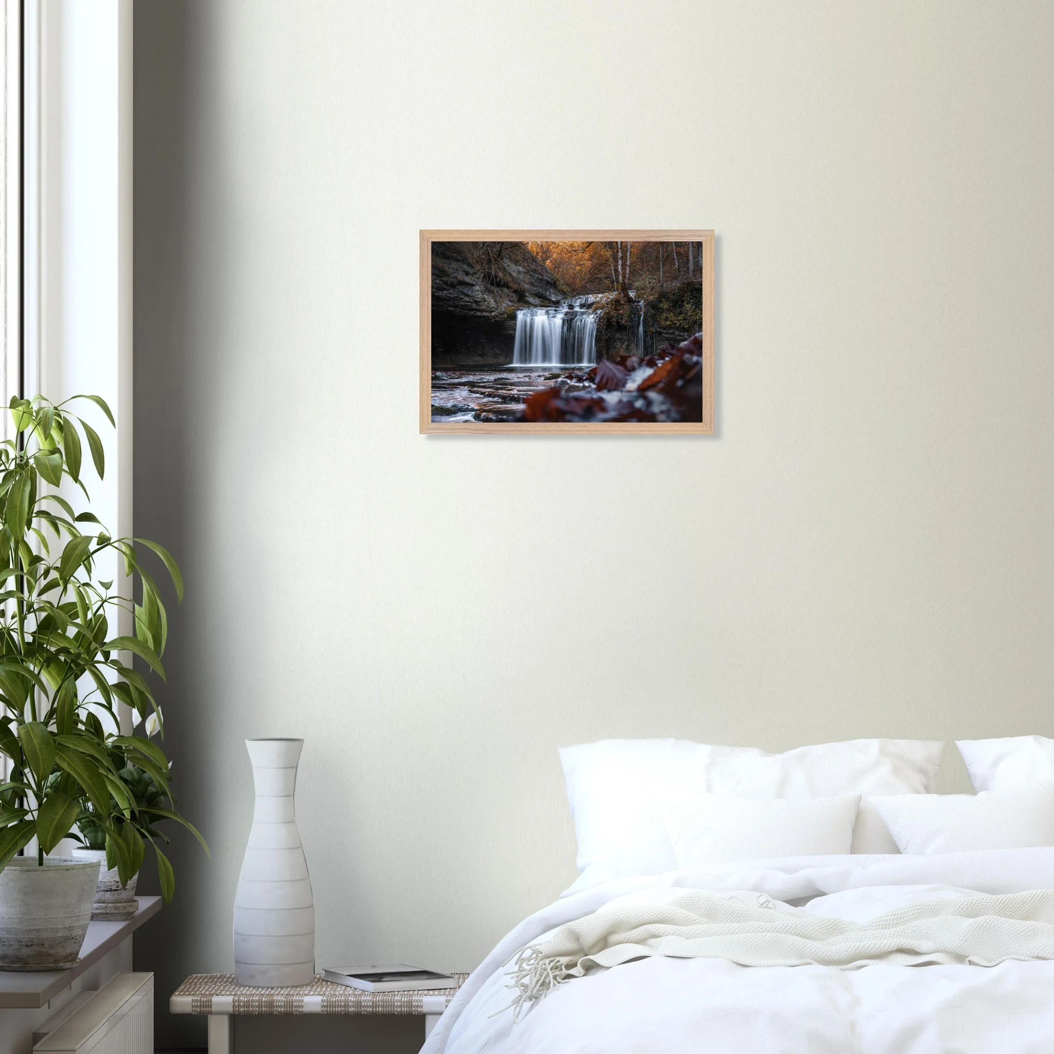 « Aux chutes d’automne » – Photographies en éditions limitées Photo d\'art déco d\'artiste auteur encadré en bois premium chêne frêne papier épais premium FSC « Aux chutes d’automne » – Photographies en éditions limitées Photo d\'art déco d\'artiste auteur encadré en bois premium chêne frêne papier épais premium FSC