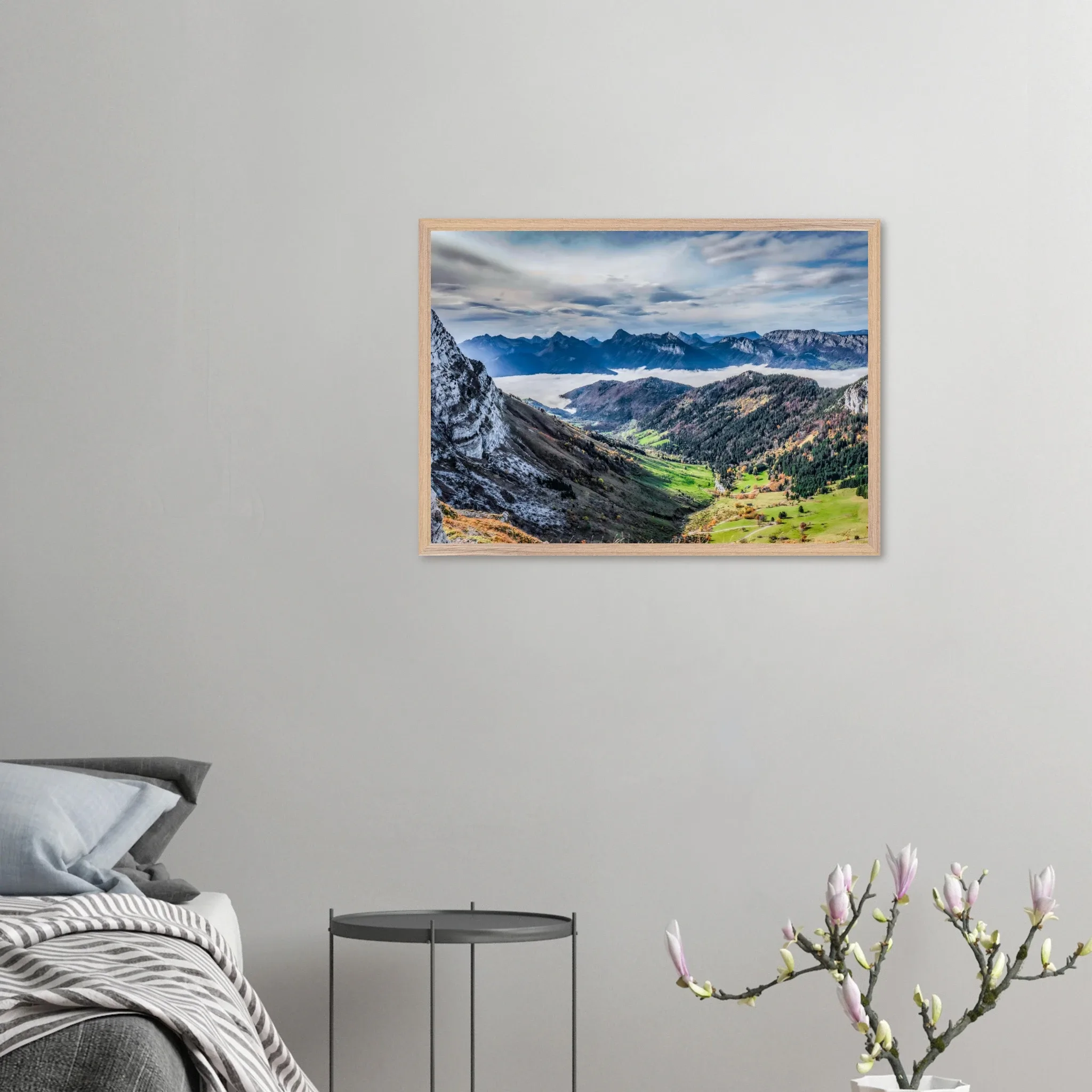 « Depuis la Tournette » – Photographie au coeur d’un cadre d’excéption Photo d\'art déco d\'artiste auteur encadré en bois premium chêne frêne papier épais premium FSC « Depuis la Tournette » – Photographie au coeur d’un cadre d’excéption Photo d\'art déco d\'artiste auteur encadré en bois premium chêne frêne papier épais premium FSC