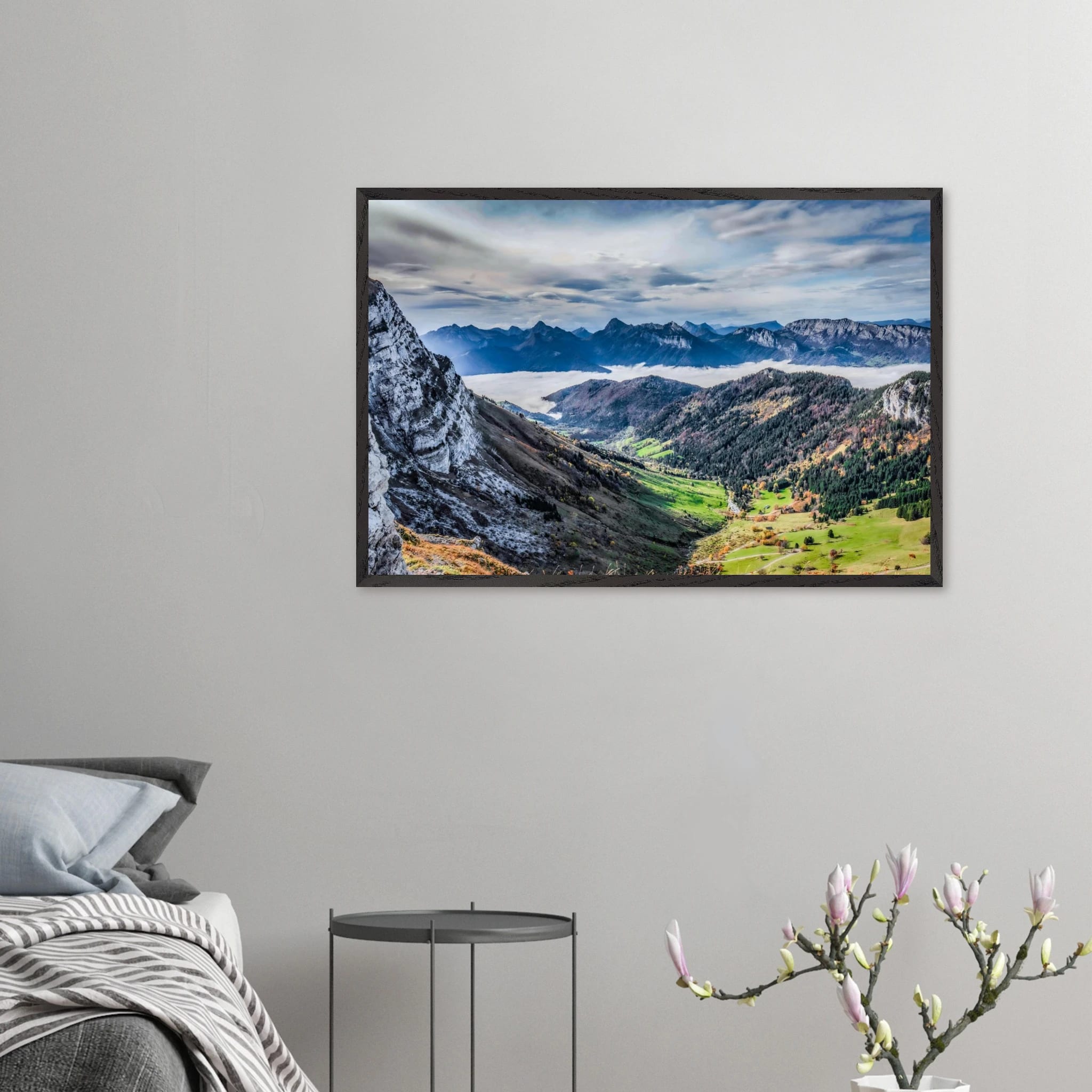 « Depuis la Tournette » – Photographie au coeur d’un cadre d’excéption Photo d\'art déco d\'artiste auteur encadré en bois premium chêne frêne papier épais premium FSC « Depuis la Tournette » – Photographie au coeur d’un cadre d’excéption Photo d\'art déco d\'artiste auteur encadré en bois premium chêne frêne papier épais premium FSC