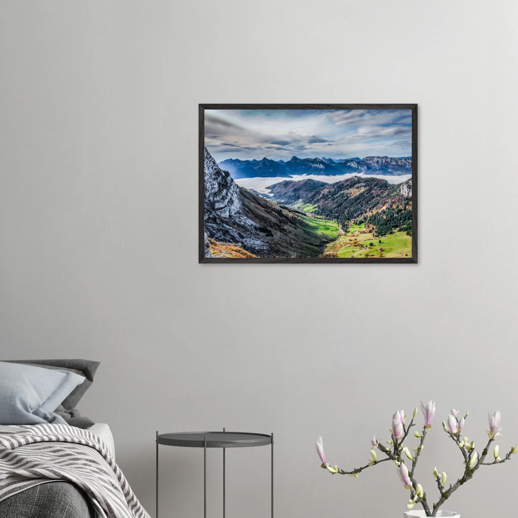 « Depuis la Tournette » – Photographie au coeur d’un cadre d’excéption Photo d\'art déco d\'artiste auteur encadré en bois premium chêne frêne papier épais premium FSC « Depuis la Tournette » – Photographie au coeur d’un cadre d’excéption Photo d\'art déco d\'artiste auteur encadré en bois premium chêne frêne papier épais premium FSC