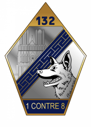 132E RÉGIMENT D'INFANTERIE CYNOTECHNIQUE - Organismes officiels de niveau national / international