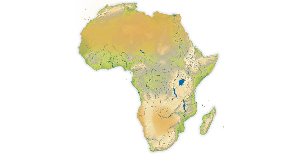 Continents Of World Africa