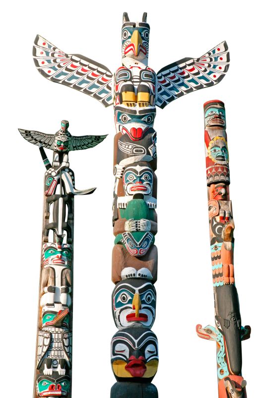 More totem poles images | History lessons | DK Find Out!