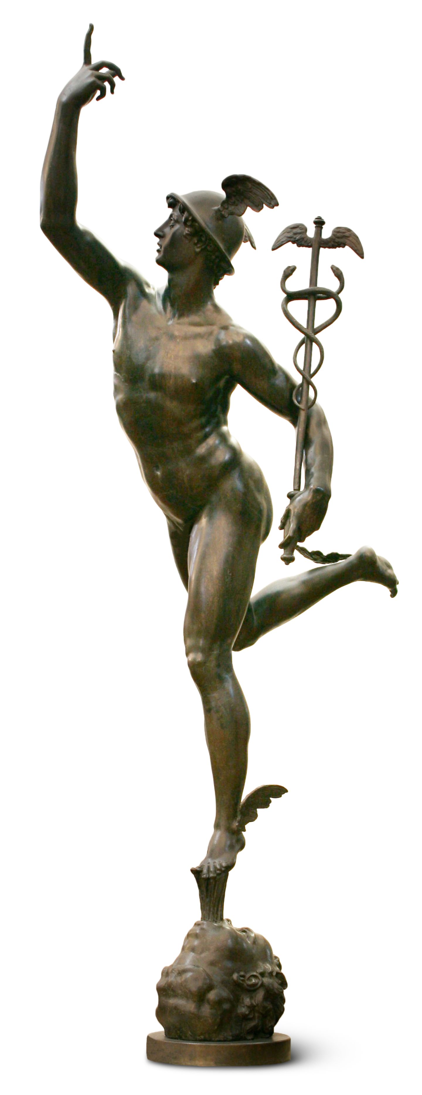 Sculpture the god Hermes Hermes Mercury to the Romans Art ...