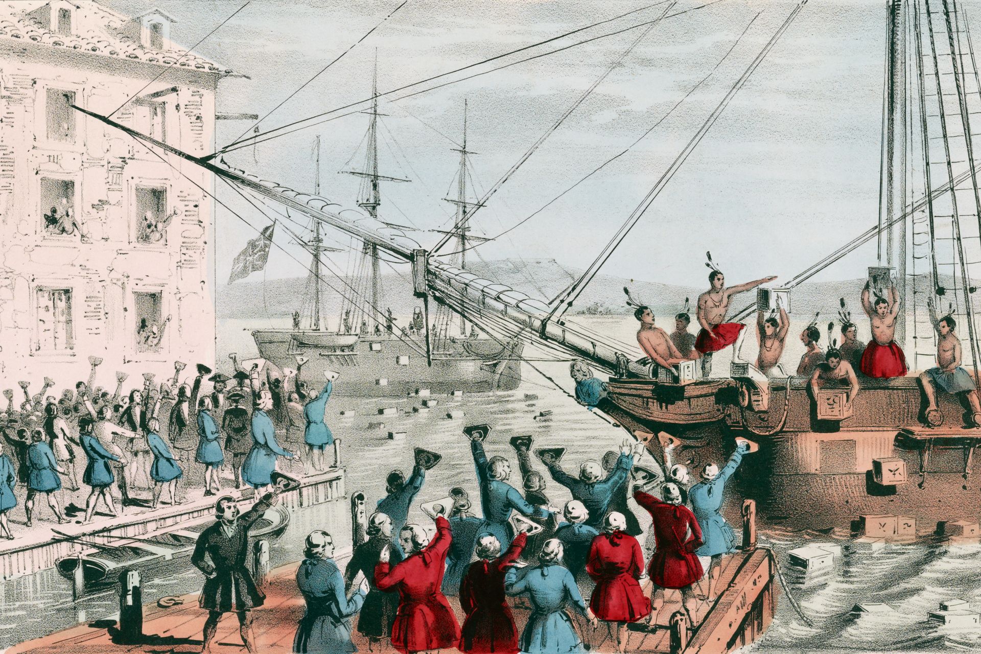 Boston tea party презентация