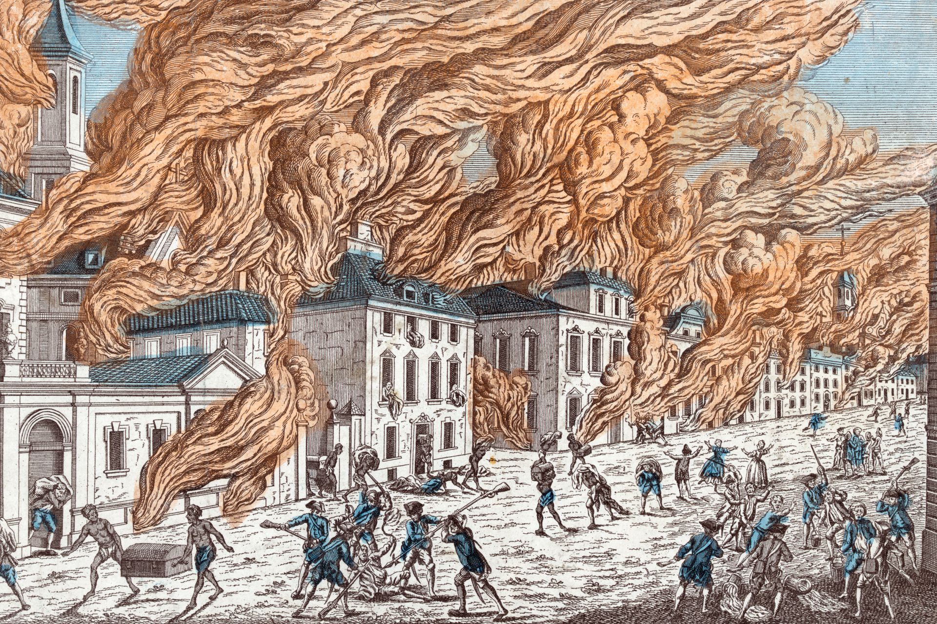 The Great New York Fire of 1776]
