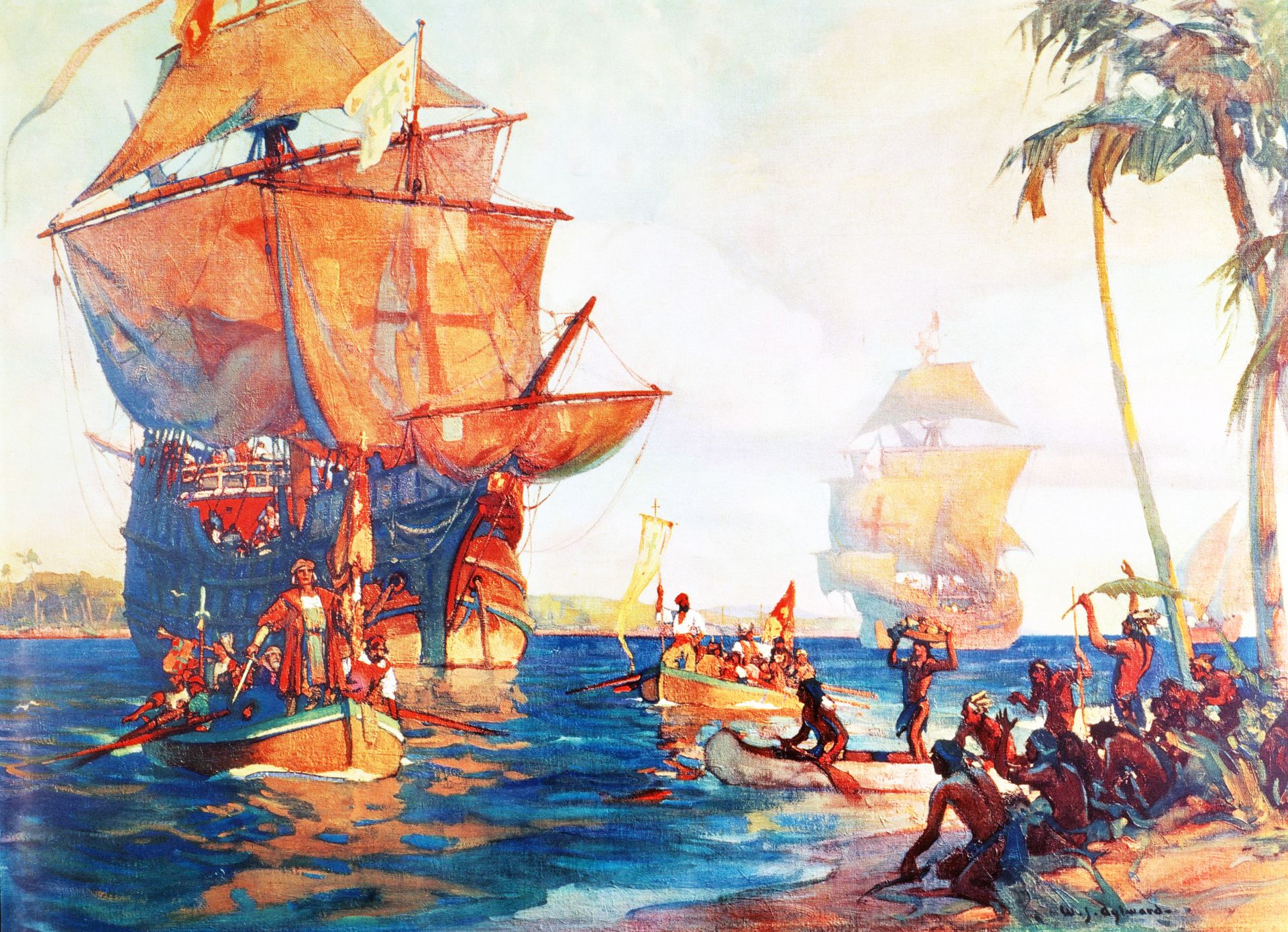 first voyage to the americas