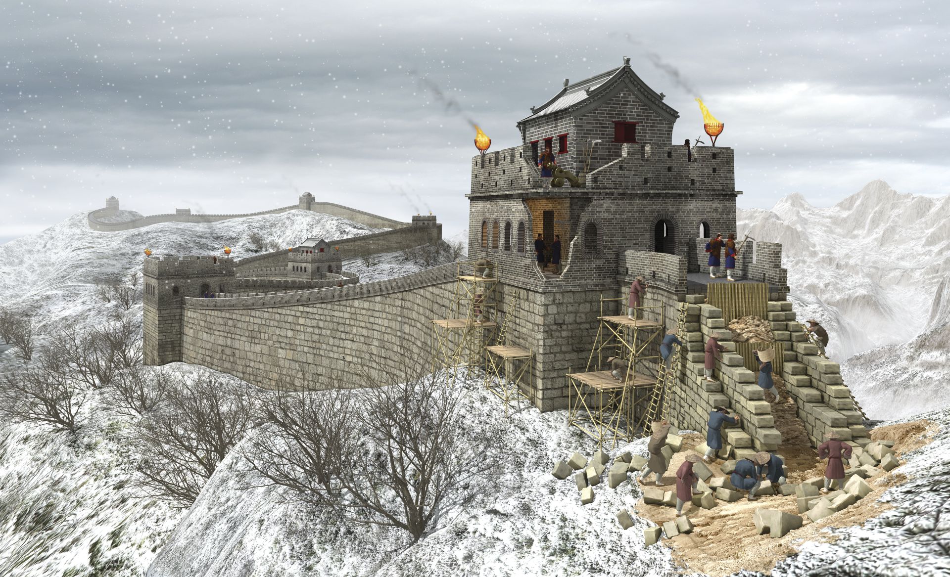 Great Wall of China - The Greatest Miracle Created by Ancient Chinese People