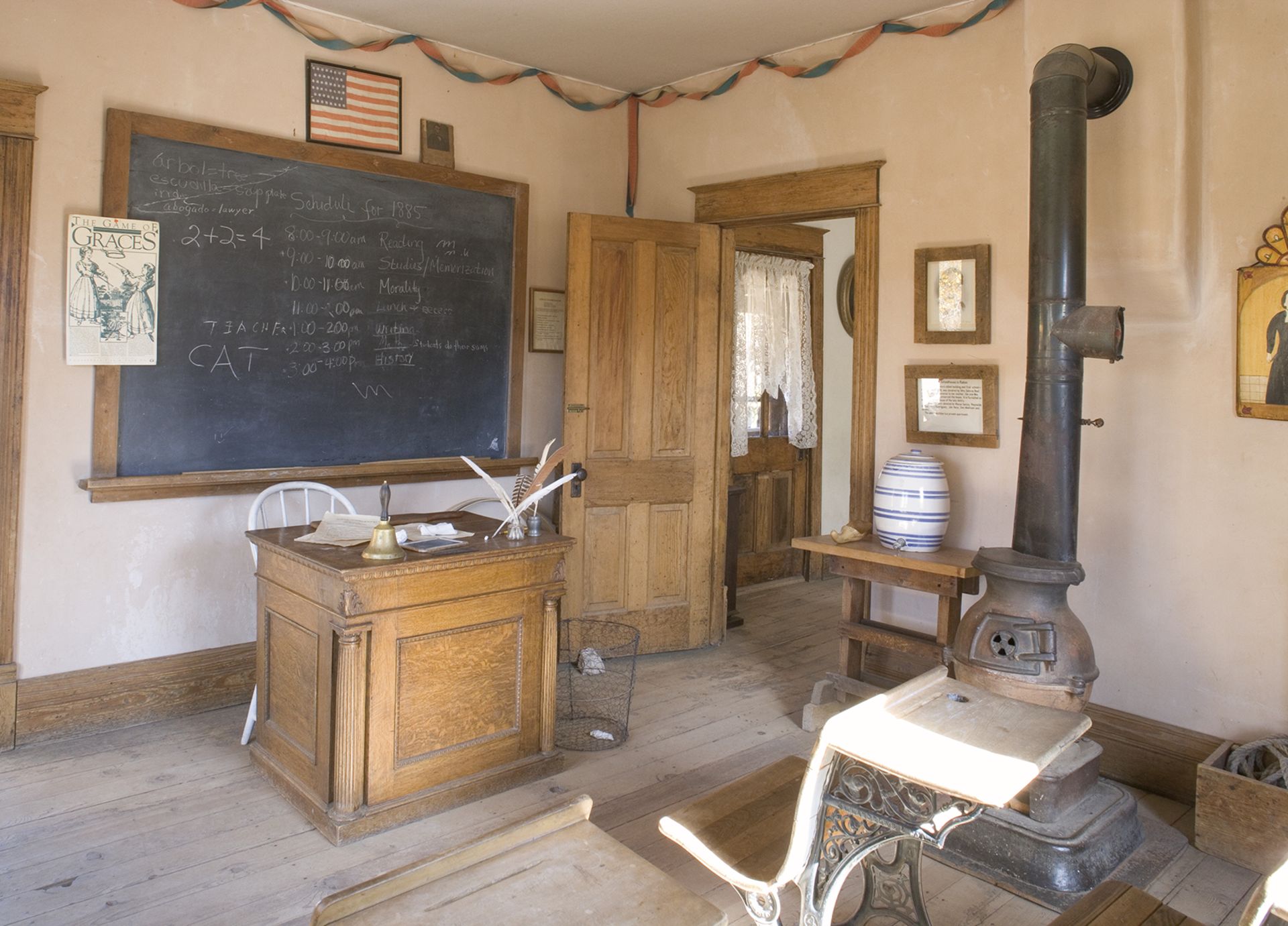 one room school house tour