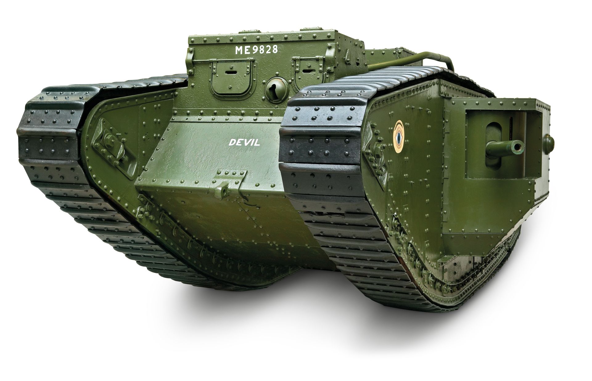 what battle was the first tank used