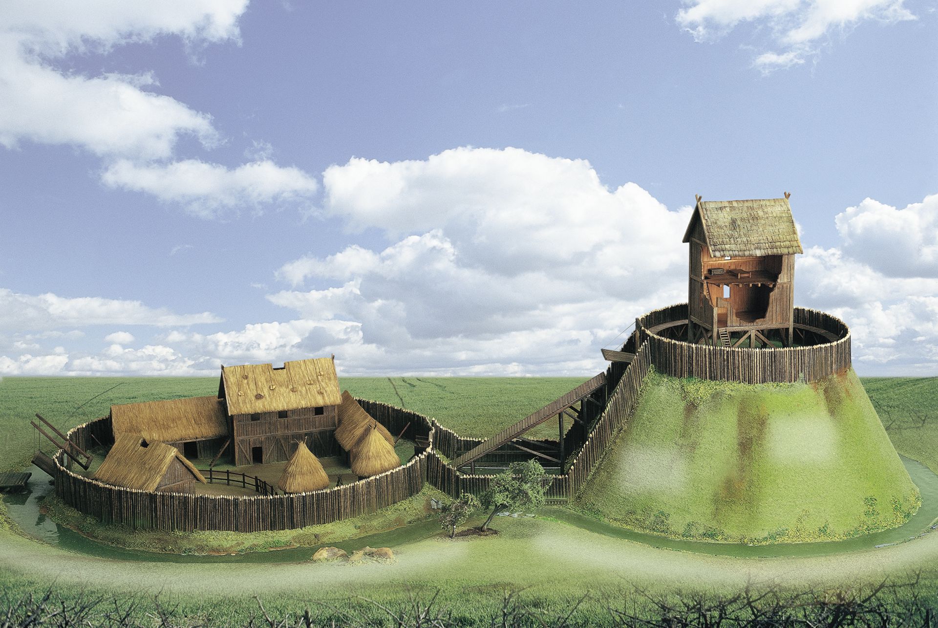 Motte And Bailey Castles Facts | Early Castles | DK Find Out