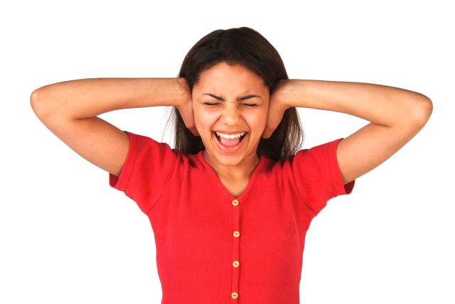 What scale is used to measure the loudness of sounds?