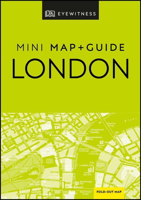 DK Eyewitness London Mini Map and Guide Paperback cover of DK Eyewitness London Mini Map and Guide