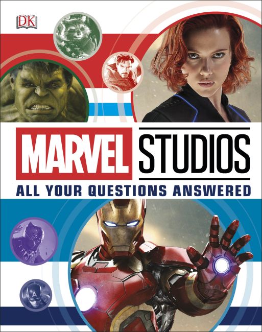 Marvel Studios All Your Questions Answered Hardback cover of Marvel Studios All Your Questions Answered