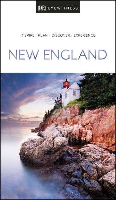 DK Eyewitness Travel Guide New England Paperback cover of DK Eyewitness Travel Guide New England