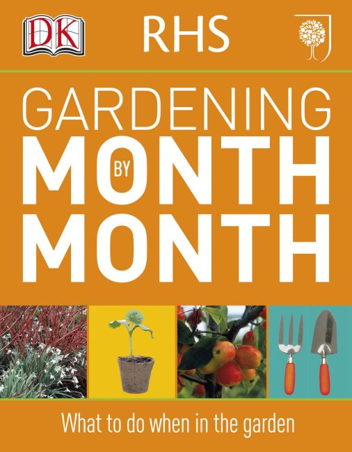 RHS Gardening Month by Month Flexibound cover of RHS Gardening Month by Month