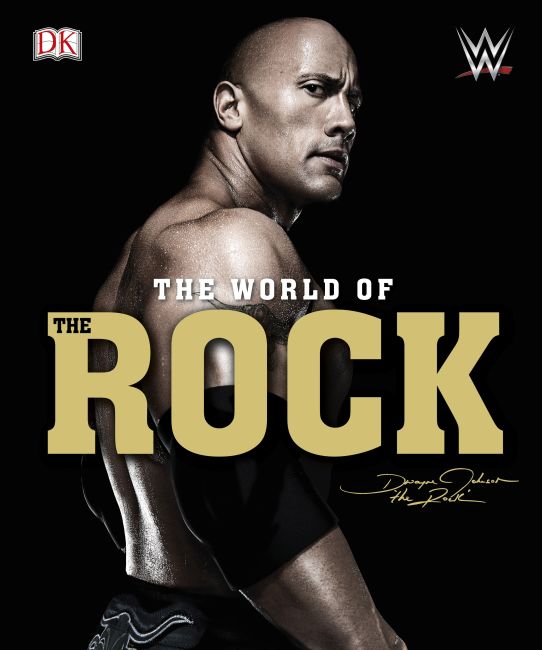 WWE World of the Rock Hardback cover of WWE World of the Rock