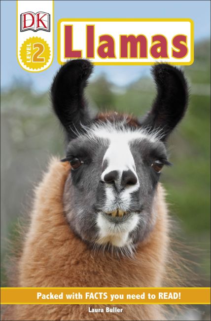 DK Readers Level 2: Llamas Paperback cover of DK Readers Level 2: Llamas