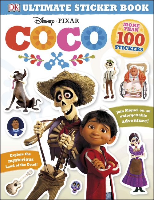 Ultimate Sticker Book: Disney Pixar Coco Paperback cover of Ultimate Sticker Book: Disney Pixar Coco
