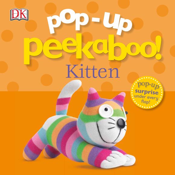 Pop-Up Peekaboo! Kitten Board book cover of Pop-Up Peekaboo! Kitten