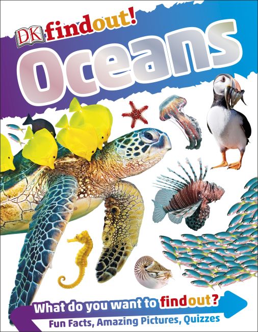 DKfindout! Oceans Paperback cover of DKfindout! Oceans