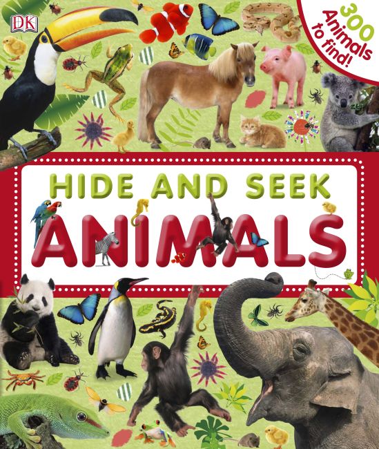 Hide and Seek Animals eBook cover of Hide and Seek Animals