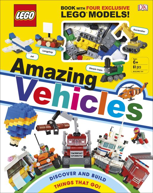 LEGO Amazing Vehicles Hardback cover of LEGO Amazing Vehicles