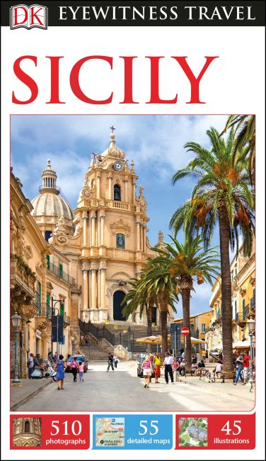 DK Eyewitness Travel Guide Sicily Flexibound cover of DK Eyewitness Travel Guide Sicily