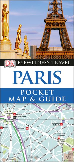 Paris Pocket Map and Guide Paperback cover of Paris Pocket Map and Guide