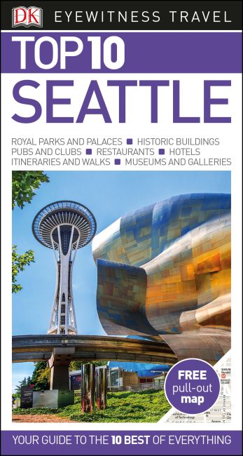 DK Eyewitness Top 10 Seattle Paperback cover of DK Eyewitness Top 10 Seattle