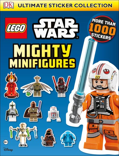 LEGO® Star Wars™ Mighty Minifigures Ultimate Sticker Collection Paperback cover of LEGO® Star Wars™ Mighty Minifigures Ultimate Sticker Collection