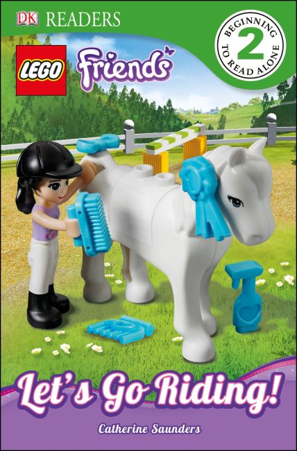 DK Readers L2: LEGO Friends: Let's Go Riding! Paperback cover of DK Readers L2: LEGO Friends: Let's Go Riding!