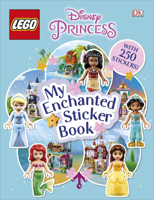 LEGO Disney Princess My Enchanted Sticker Book Paperback cover of LEGO Disney Princess My Enchanted Sticker Book