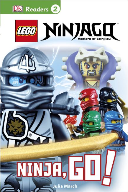 DK Readers L2: LEGO® NINJAGO: Ninja, Go! Hardback cover of DK Readers L2: LEGO® NINJAGO: Ninja, Go!