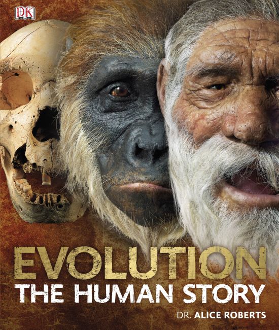 Evolution The Human Story Hardback cover of Evolution The Human Story
