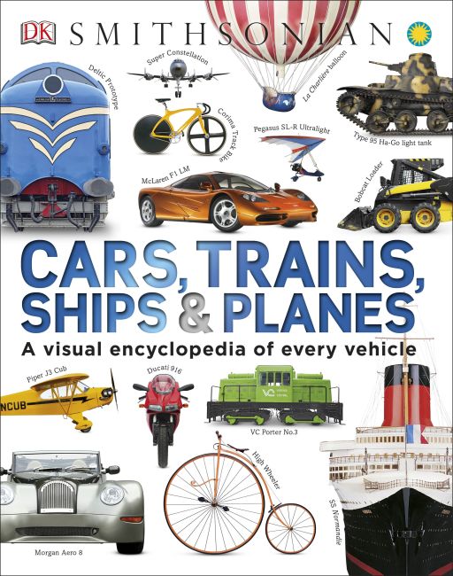 Cars, Trains, Ships, and Planes Hardback cover of Cars, Trains, Ships, and Planes