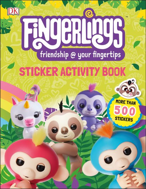 Fingerlings Sticker Activity Book Paperback cover of Fingerlings Sticker Activity Book