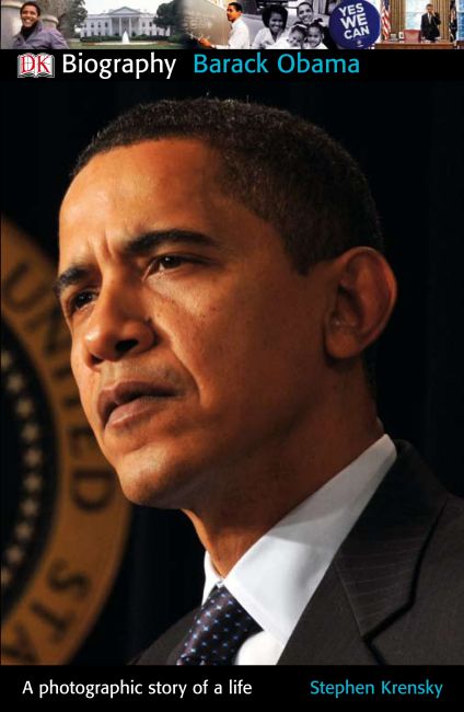 DK Biography: Barack Obama Paperback cover of DK Biography: Barack Obama