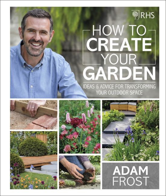 RHS How to Create your Garden Hardback cover of RHS How to Create your Garden