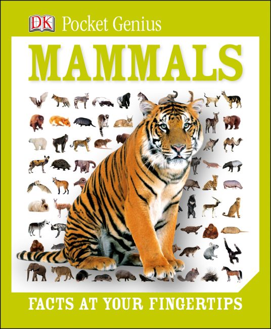 Pocket Genius: Mammals Hardback cover of Pocket Genius: Mammals