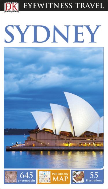 DK Eyewitness Sydney Travel Guide Paperback cover of DK Eyewitness Sydney Travel Guide