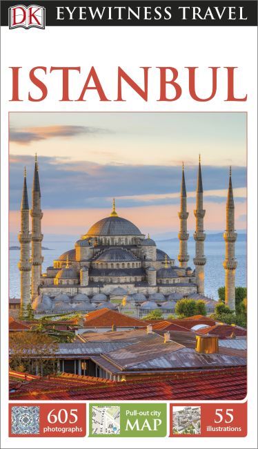 DK Eyewitness Travel Guide Istanbul Flexibound cover of DK Eyewitness Travel Guide Istanbul