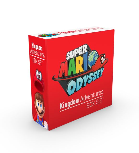 Super Mario Odyssey Kingdom Adventures Box Set Slipcase of Editions cover of Super Mario Odyssey Kingdom Adventures Box Set