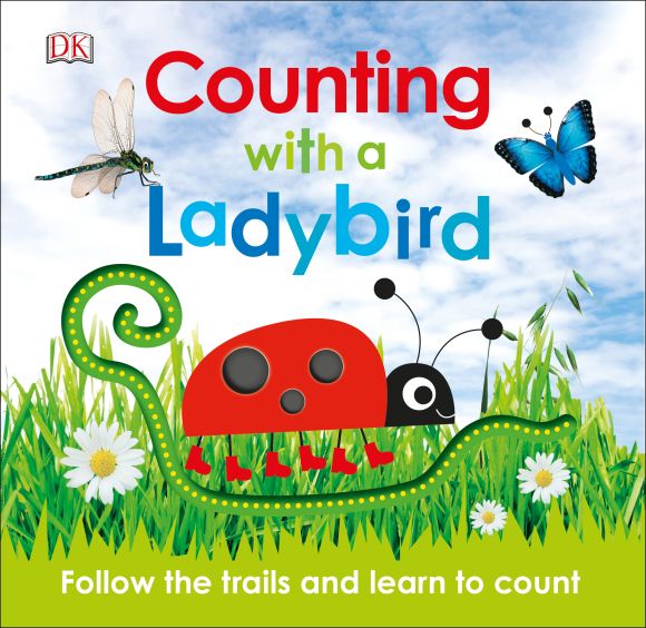 Counting with a Ladybird Board book cover of Counting with a Ladybird